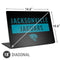NFL Jacksonville Jaguars Black Performance Series Universal Laptop 18in (14.6 x 10.6in) Skin