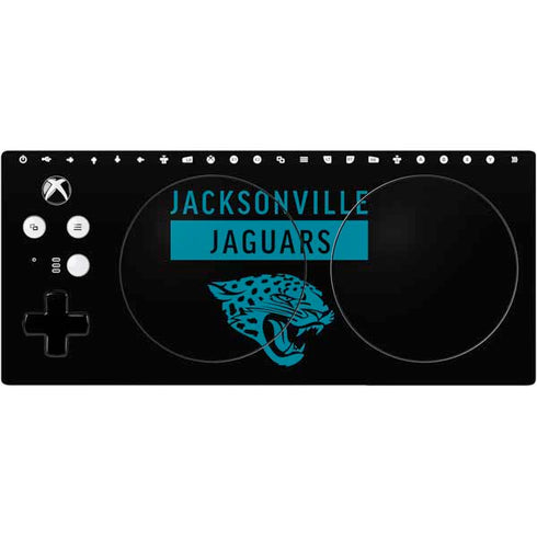 NFL Jacksonville Jaguars Black Performance Series Xbox Adaptive Controller Skin