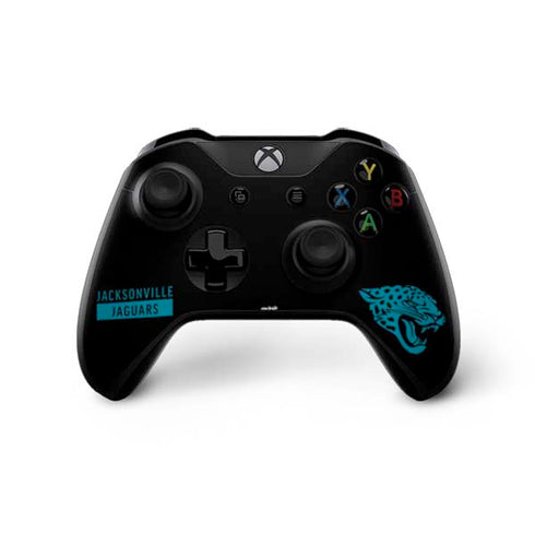 NFL Jacksonville Jaguars Black Performance Series Xbox One X Bundle Skin