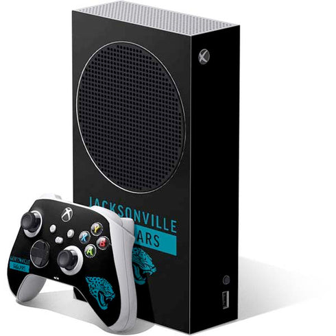 NFL Jacksonville Jaguars Black Performance Series Xbox Series S Skins