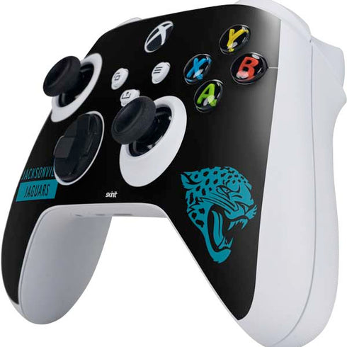 NFL Jacksonville Jaguars Black Performance Series Xbox Series S Controller Skin