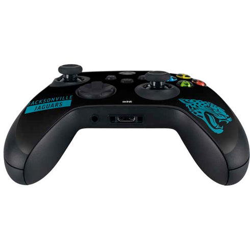 NFL Jacksonville Jaguars Black Performance Series Xbox Series X Controller Skin
