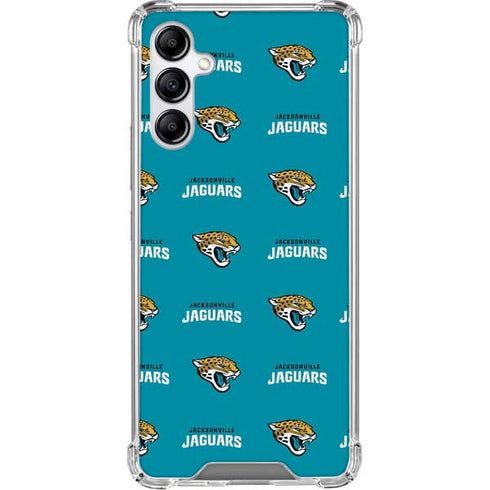 NFL Jacksonville Jaguars Blitz Series Galaxy A15 5G Clear Case