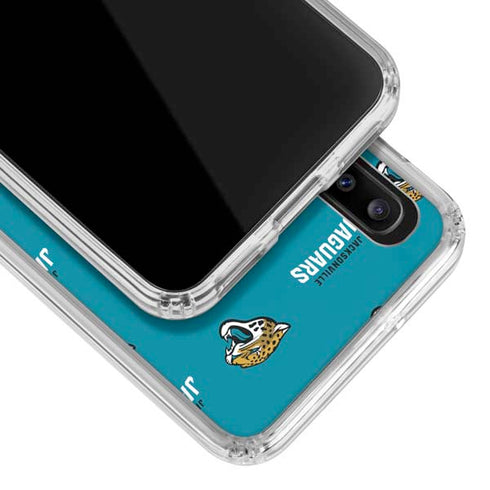 NFL Jacksonville Jaguars Blitz Series Galaxy A30 Clear Case