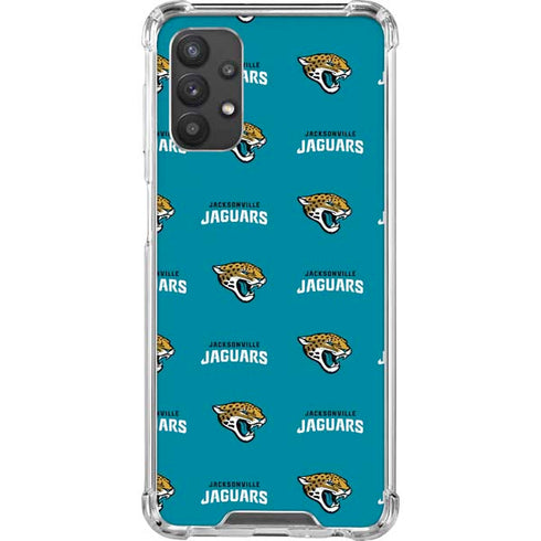 NFL Jacksonville Jaguars Blitz Series Galaxy A32 5G Clear Case
