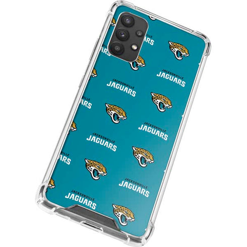 NFL Jacksonville Jaguars Blitz Series Galaxy A32 5G Clear Case