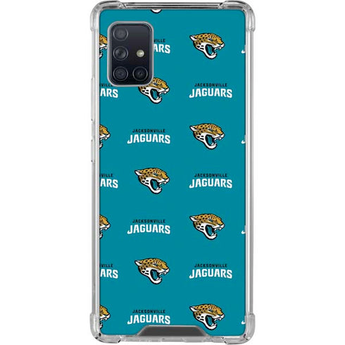 NFL Jacksonville Jaguars Blitz Series Galaxy A51 5G Clear Case