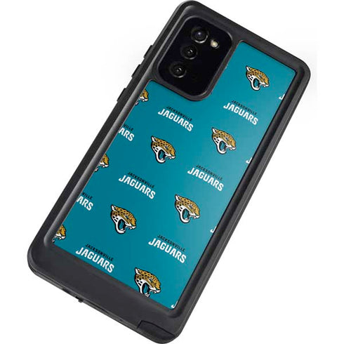 NFL Jacksonville Jaguars Blitz Series Galaxy Note20 5G Waterproof Case