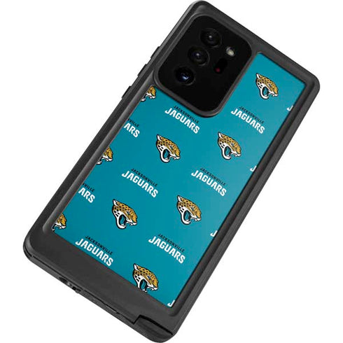 NFL Jacksonville Jaguars Blitz Series Galaxy Note20 Ultra 5G Waterproof Case