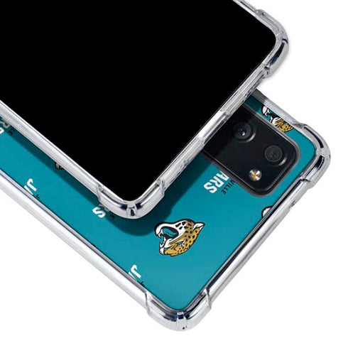 NFL Jacksonville Jaguars Blitz Series Galaxy S20 FE Clear Case