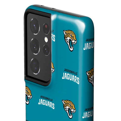 NFL Jacksonville Jaguars Blitz Series Galaxy S21 Ultra 5G Pro Case