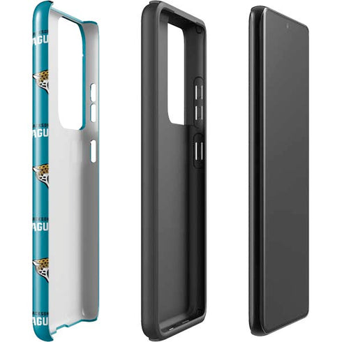 NFL Jacksonville Jaguars Blitz Series Galaxy S21 Ultra 5G Pro Case