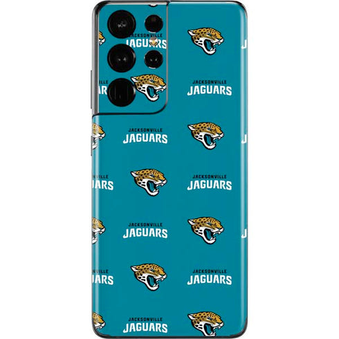 NFL Jacksonville Jaguars Blitz Series Galaxy S21 Ultra 5G Skin