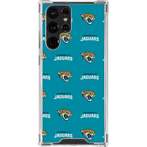 NFL Jacksonville Jaguars Blitz Series Galaxy S24 Ultra Clear Case
