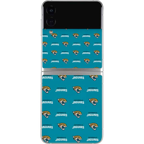 NFL Jacksonville Jaguars Blitz Series Galaxy Z Flip3 5G Skin