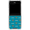NFL Jacksonville Jaguars Blitz Series Galaxy Z Flip5 5G Clear Case