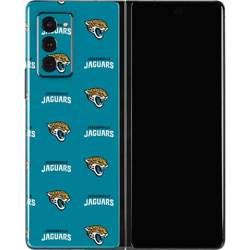 NFL Jacksonville Jaguars Blitz Series Galaxy Z Fold2 5G Skin