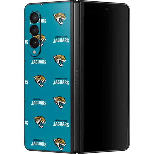 NFL Jacksonville Jaguars Blitz Series Galaxy Z Fold3 5G Skin