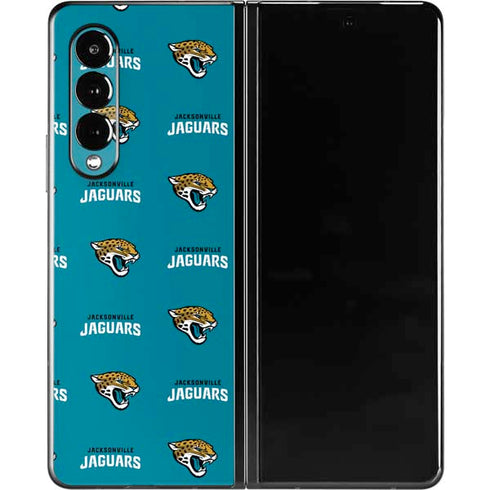 NFL Jacksonville Jaguars Blitz Series Galaxy Z Fold3 5G Skin