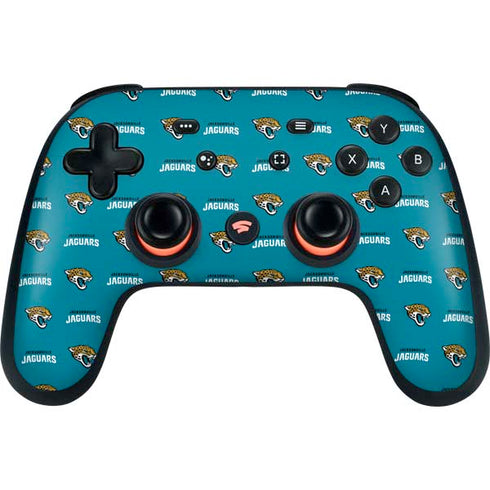 NFL Jacksonville Jaguars Blitz Series Google Stadia Controller Skin