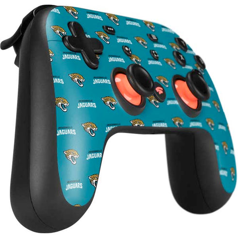 NFL Jacksonville Jaguars Blitz Series Google Stadia Controller Skin