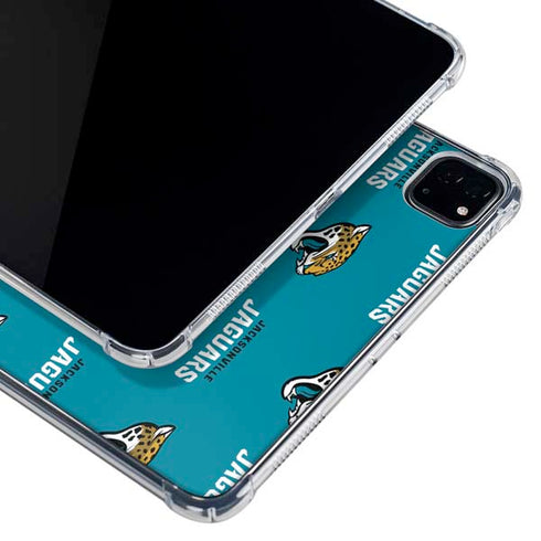 NFL Jacksonville Jaguars Blitz Series iPad Pro 12.9in (2020) Clear Case