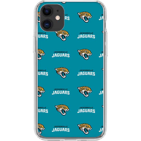 NFL Jacksonville Jaguars Blitz Series iPhone 11 Clear Case
