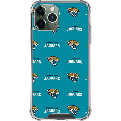 NFL Jacksonville Jaguars Blitz Series iPhone 11 Pro Max Clear Case