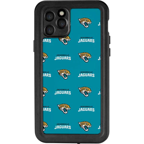 NFL Jacksonville Jaguars Blitz Series iPhone 11 Pro Waterproof Case