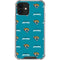 NFL Jacksonville Jaguars Blitz Series iPhone 12 Mini Clear Case