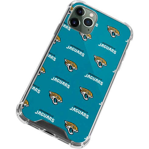 NFL Jacksonville Jaguars Blitz Series iPhone 12 Pro Clear Case