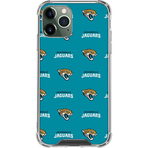 NFL Jacksonville Jaguars Blitz Series iPhone 12 Pro Max Clear Case
