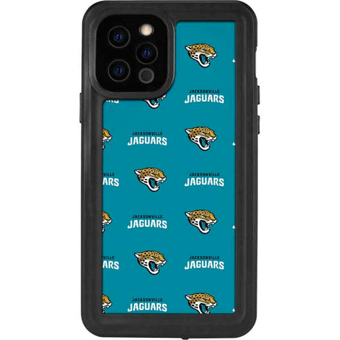 NFL Jacksonville Jaguars Blitz Series iPhone 12 Pro Waterproof Case