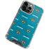 NFL Jacksonville Jaguars Blitz Series iPhone 13 Pro Clear Case