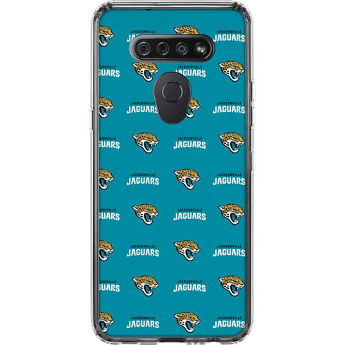 NFL Jacksonville Jaguars Blitz Series LG K51/Q51 Clear Case