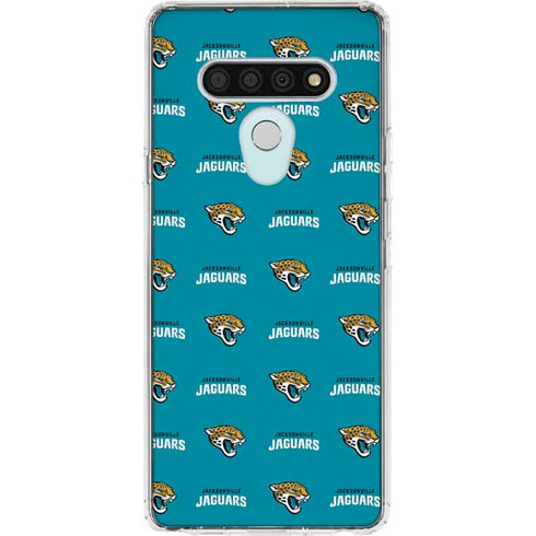 NFL Jacksonville Jaguars Blitz Series LG Stylo 6 Clear Case