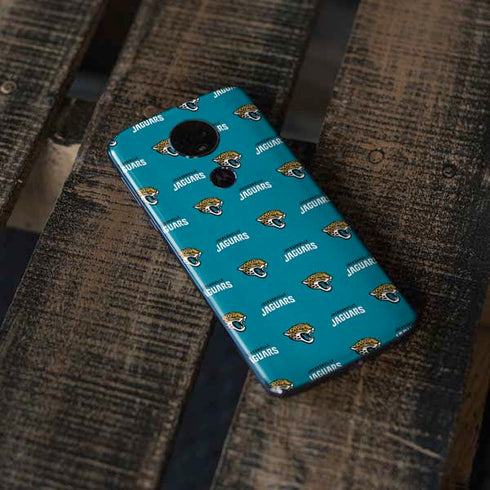 NFL Jacksonville Jaguars Blitz Series Moto E5 Plus Skin