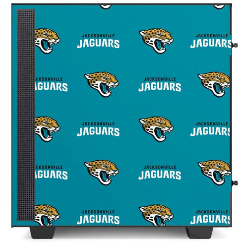 NFL Jacksonville Jaguars Blitz Series NZXT H510 Compact ATX Mid-Tower Case Skin