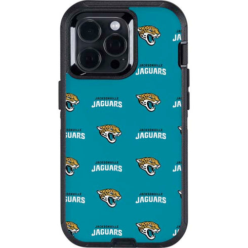 NFL Jacksonville Jaguars Blitz Series Otterbox Defender iPhone Skin
