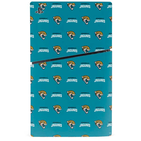 NFL Jacksonville Jaguars Blitz Series PS5 Slim Disk Console Skin