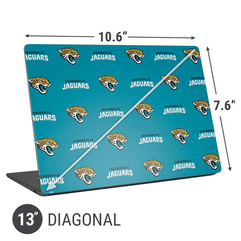 NFL Jacksonville Jaguars Blitz Series Universal Laptop 13in (10.6 x 7.6in) Skin
