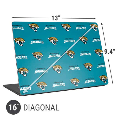 NFL Jacksonville Jaguars Blitz Series Universal Laptop 16in (13 x 9.4in) Skin