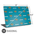 NFL Jacksonville Jaguars Blitz Series Universal Laptop 16in (13 x 9.4in) Skin