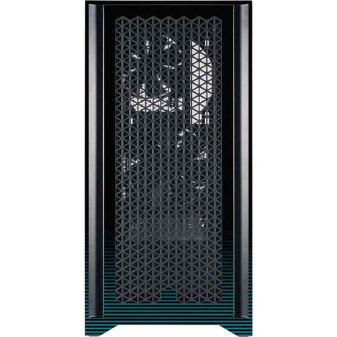 NFL Jacksonville Jaguars Breakaway Corsair 4000D Tempered Glass Mid-Tower ATX Case Skin
