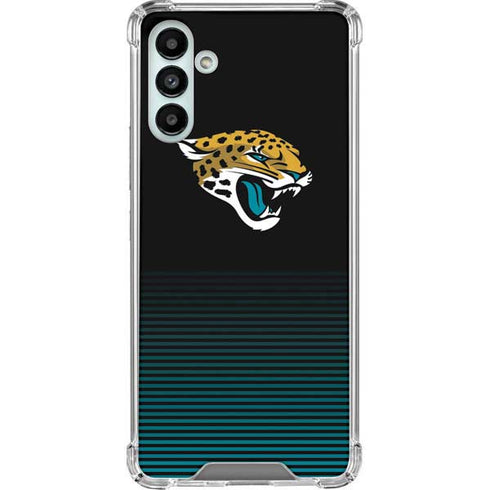 NFL Jacksonville Jaguars Breakaway Galaxy A13 5G Clear Case