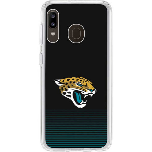 NFL Jacksonville Jaguars Breakaway Galaxy A20 Clear Case