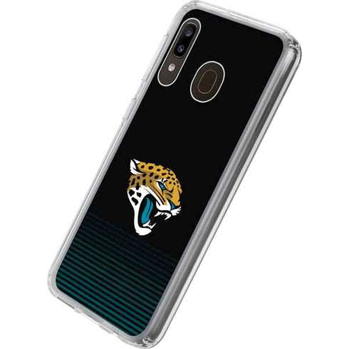 NFL Jacksonville Jaguars Breakaway Galaxy A20 Clear Case