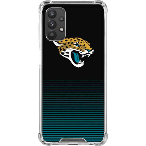 NFL Jacksonville Jaguars Breakaway Galaxy A32 5G Clear Case