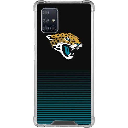 NFL Jacksonville Jaguars Breakaway Galaxy A71 5G Clear Case