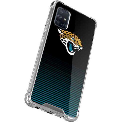 NFL Jacksonville Jaguars Breakaway Galaxy A71 5G Clear Case